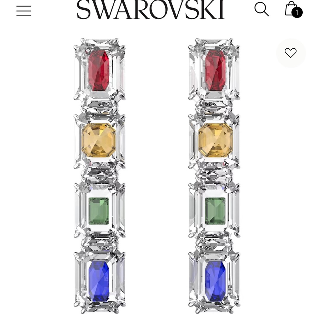 Stunning Swarovski earrings